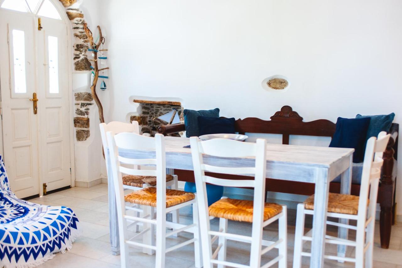 Blue & White: An Absolute Aegean Dream House Villa Galini  Bagian luar foto